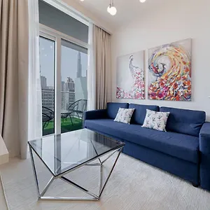  شقة Alluring 1 Bd In Business Bay With Burj Khalifa View